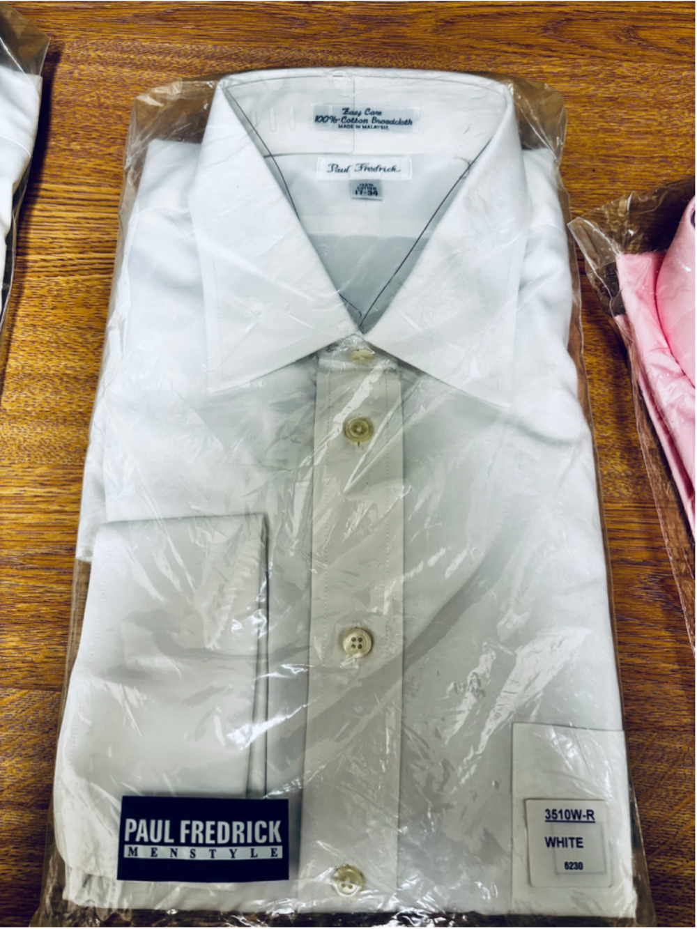 Bundle of Five Men’s Monogrammed RCB Dress Shirts Brooks Brothers Paul Fredrick - Picture 11 of 16